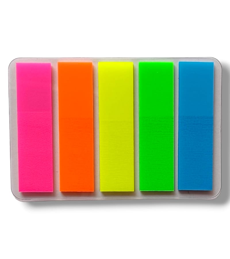 JC Plastic Neon Sticky Notes - Arrow (5 Colors, 100 Sheets) view 3
